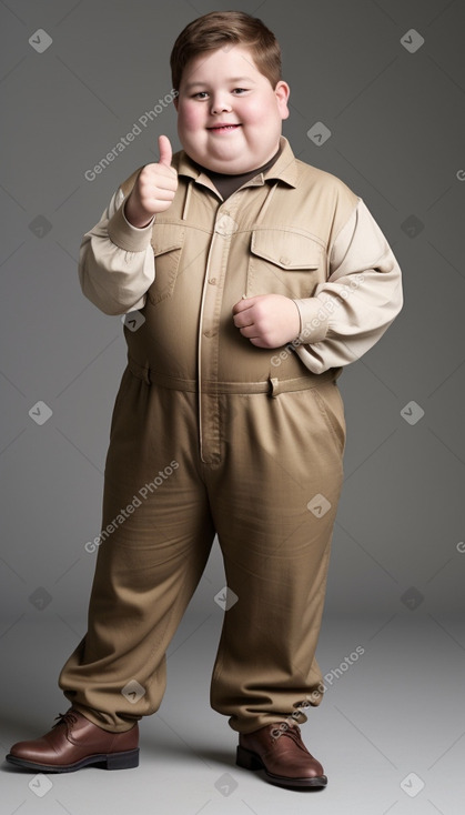 Dutch child boy with  brown hair