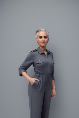 Moroccan adult non-binary with  gray hair