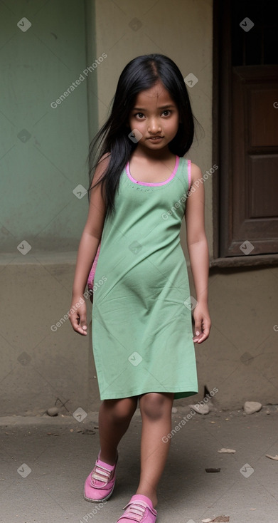 Nepalese child girl 