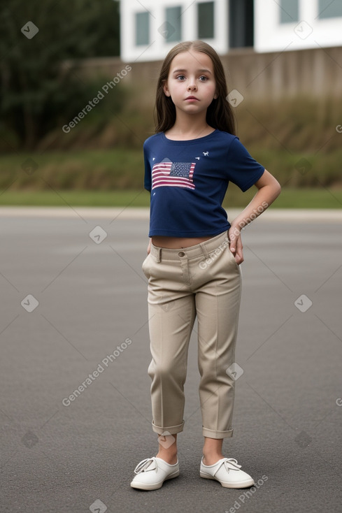 American child girl 