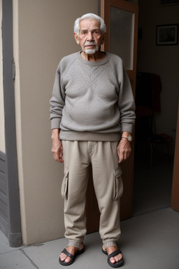 Colombian elderly male with  gray hair