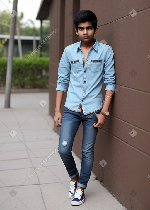 Indian teenager male 