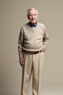 Elderly male with  blonde hair