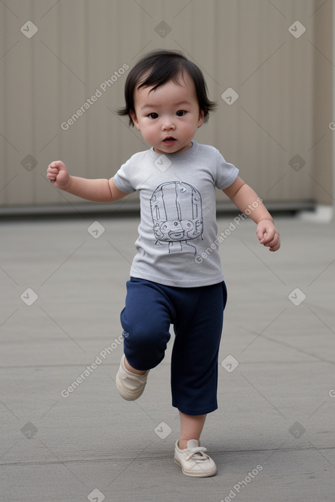 Mongolian infant boy 