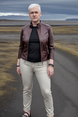 Icelandic middle-aged non-binary 