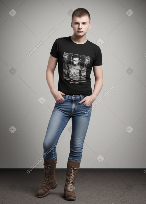 Belarusian young adult male 