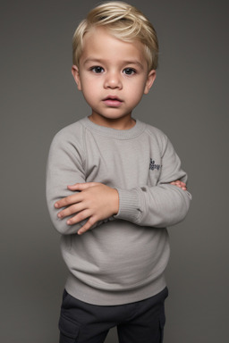 Nicaraguan infant boy with  blonde hair