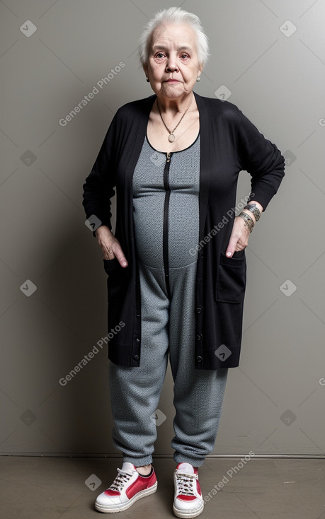 American elderly female 