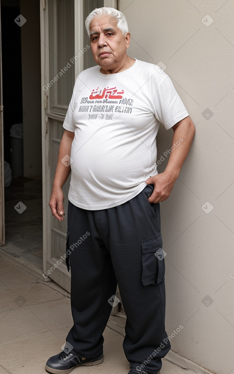 Tunisian elderly male with  white hair