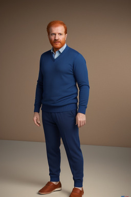 Kuwaiti 45 years male with  ginger hair