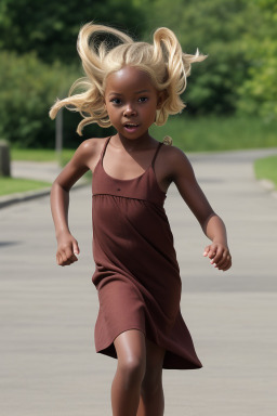 Child female with  blonde hair