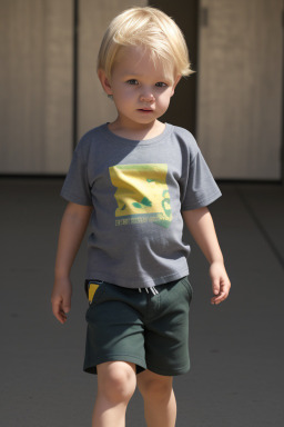 South african infant boy with  blonde hair