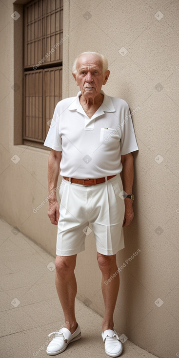 Spanish elderly male with  ginger hair