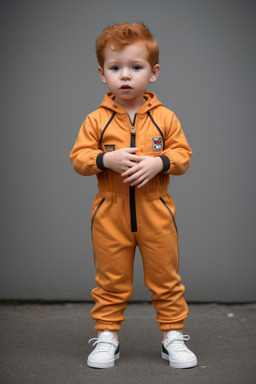 Honduran infant boy with  ginger hair