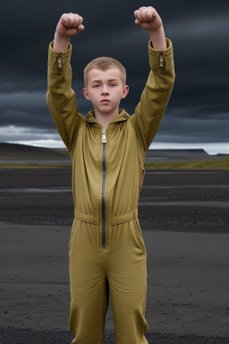 Icelandic teenager boy 