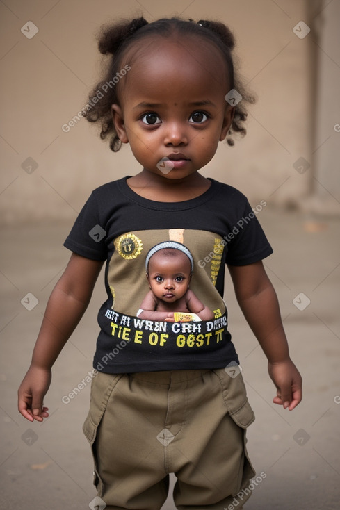 Ethiopian infant girl 