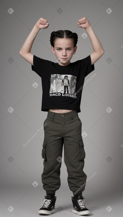 Hungarian child boy with  black hair