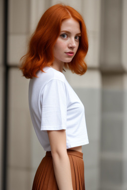 French adult female with  ginger hair