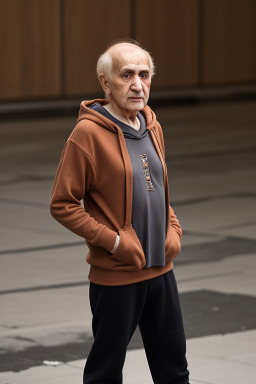 Iranian elderly male with  ginger hair