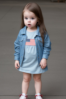 American infant girl 