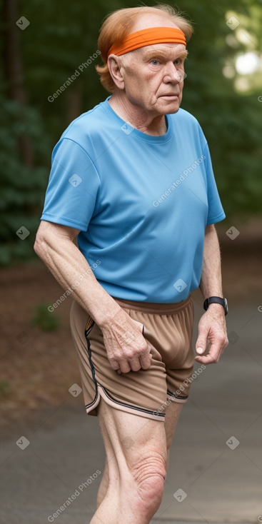 Finnish elderly male with  ginger hair