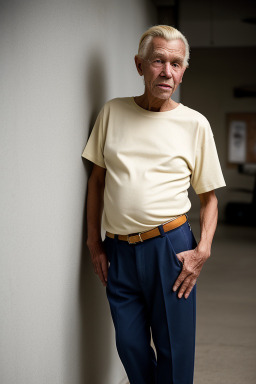 Jamaican elderly male with  blonde hair