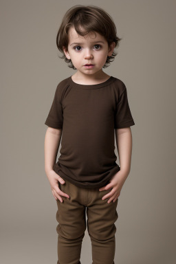 Greek infant boy with  brown hair