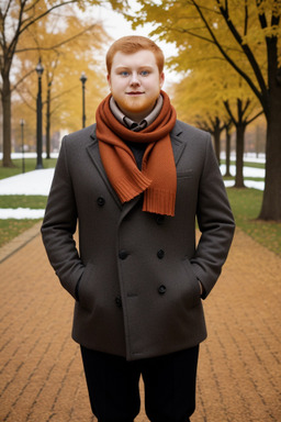 Belarusian young adult male with  ginger hair