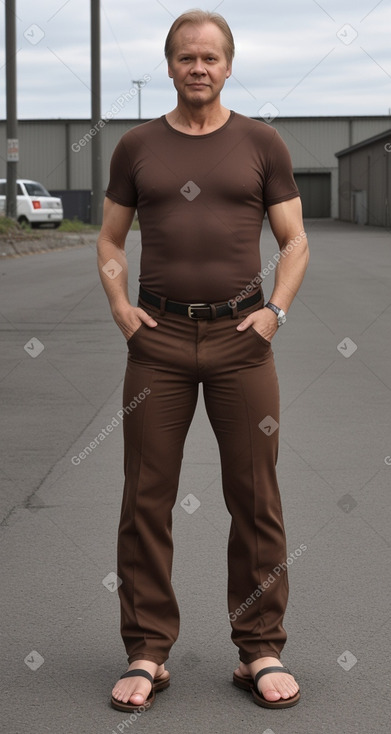 Finnish 45 years male with  brown hair