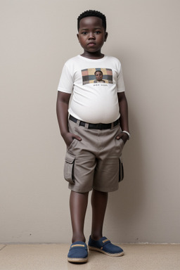 Senegalese infant boy with  gray hair