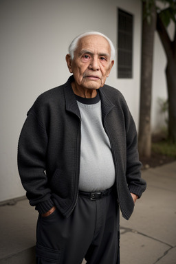 Honduran elderly male with  black hair