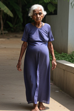 Sri lankan elderly female 