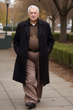 Slovak elderly male with  brown hair