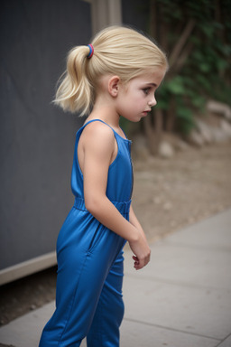 Armenian child girl with  blonde hair