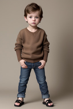 Austrian infant boy with  brown hair