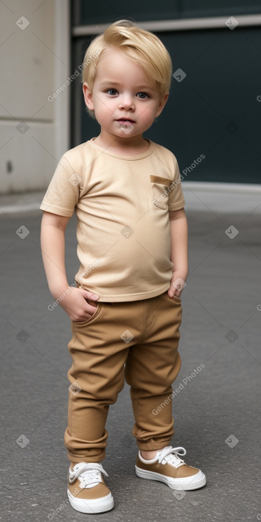 Austrian infant boy with  blonde hair