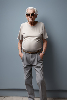 Swedish elderly male with  gray hair