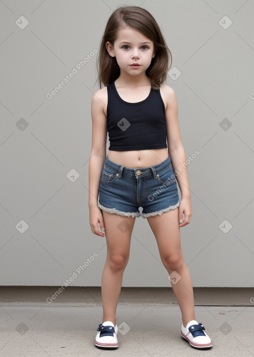 American child female 