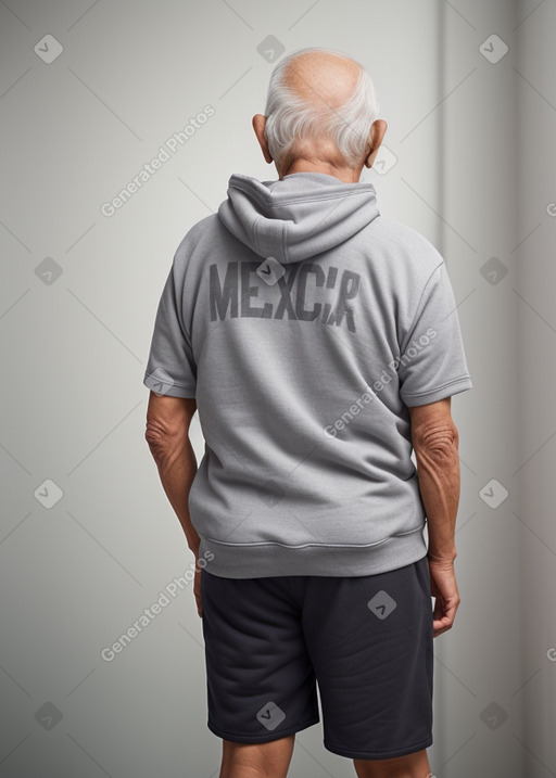 Mexican elderly male with  gray hair