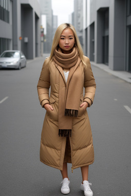 Adult female with  blonde hair