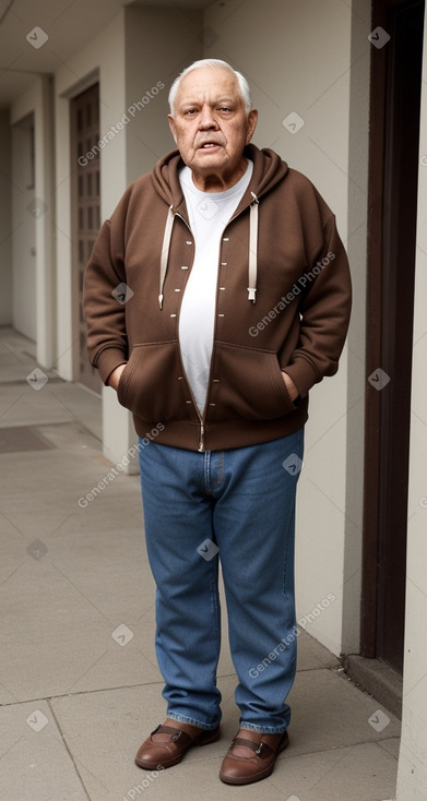 Panamanian elderly male with  brown hair