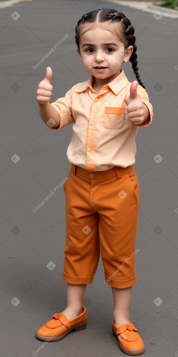 Armenian infant boy with  brown hair