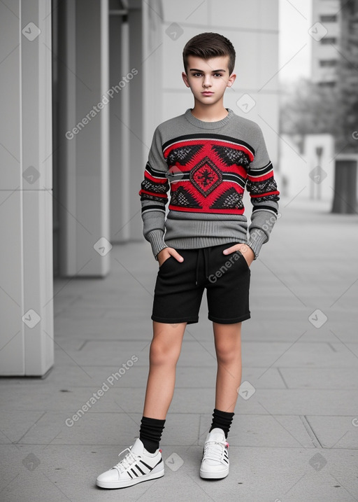 Albanian teenager boy 