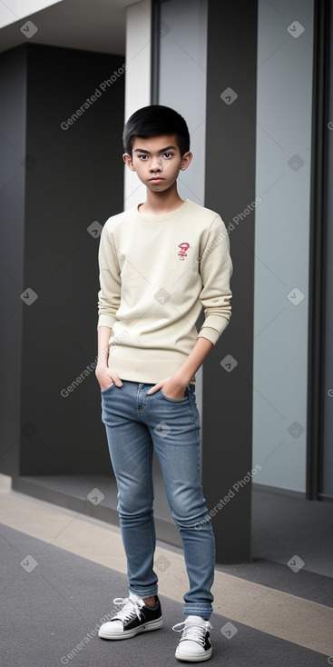 Singaporean teenager boy 