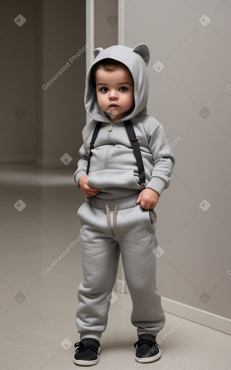 Greek infant boy with  gray hair