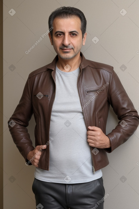 Syrian 45 years male with  brown hair