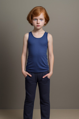 Child female with  ginger hair