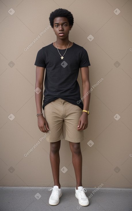 African american young adult male 