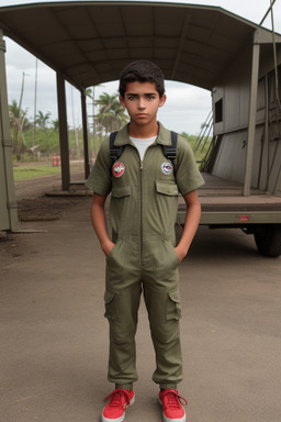 Costa rican teenager boy 