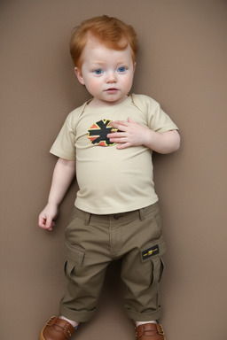 Zimbabwean infant boy with  ginger hair